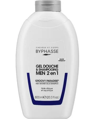 Gel Douche-Shampooing 2 en 1 Гель-шампунь 2 в 1 для чоловіків - Byphasse