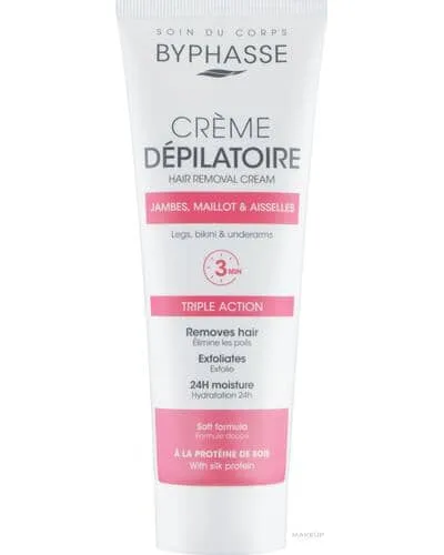 Hair Removal Cream Silk Extract Крем для депіляції - Byphasse