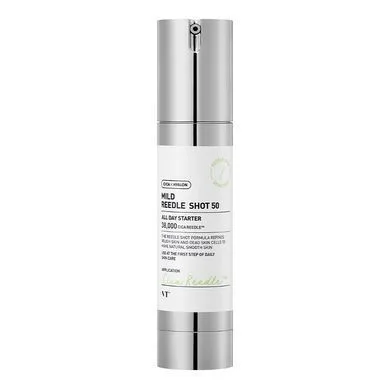 Сироватка з мікроголками для покращення текстури та тону шкіри - VT Cosmetics Mild Reedle Shot 50, 50 мл