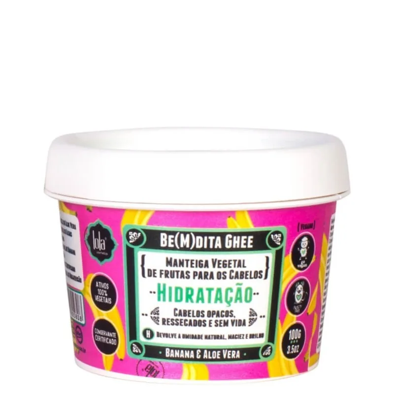 Lola Be(M)dita Ghee Hidratacao Banana e Aloe Vera