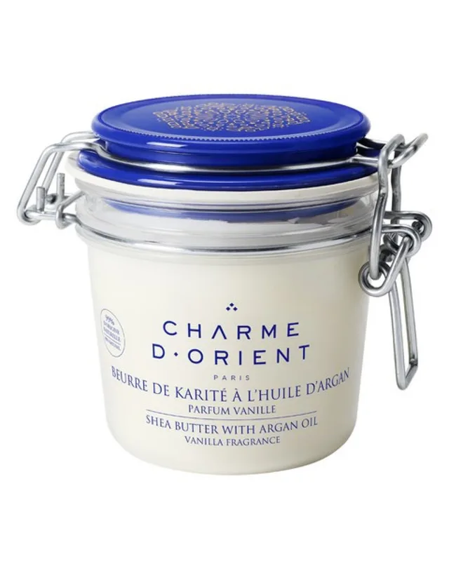 Charme d Orient Масло Ши (каріте) з аргановою олією (Vanilla), 200 г