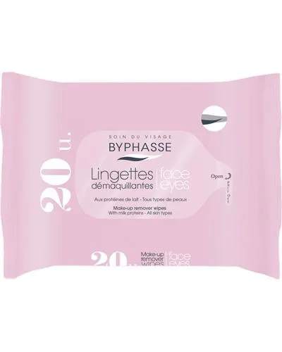 Make-up Remover Wipes Milk Proteins All Skin Types Очищаючі серветки - Byphasse