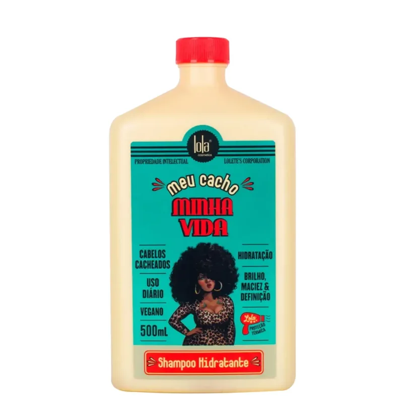Lola From Rio Meu Cacho Minha Vida Shampoo 500 мл — Шампунь зволожуючий для кучерявого волосся