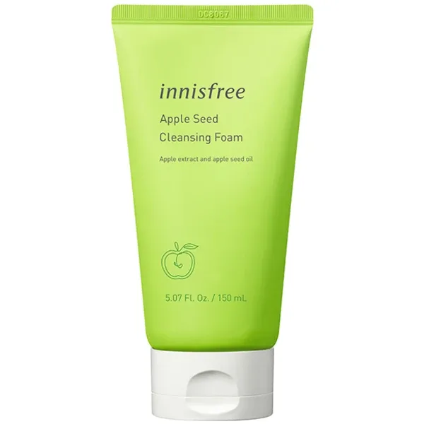Innisfree Apple Seed Cleansing Foam - Пінка для вмивання з екстрактом яблука