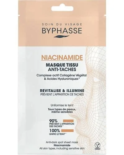 Masque Tissu Anti-taches Niacinamide Тканинна маска проти темних плям з ніацинамідом - Byphasse
