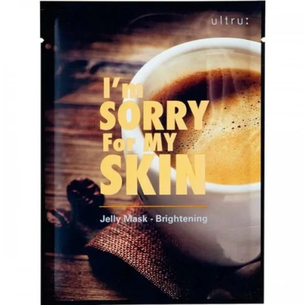 Ultru I'm Sorry For My Skin Brightening Jelly Mask - Тканинна маска для сяйва шкіри