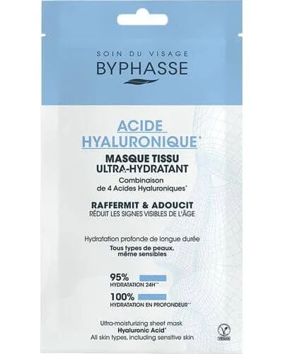 Masque Tissu Ultra-Hydratant Acide Hyaluronique Тканинна маска з гіалуроновою кислотою - Byphasse