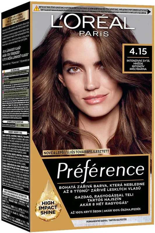 Фарба для волосся L’Oréal Paris Preference 4.15 Каракас темний каштан 174 мл