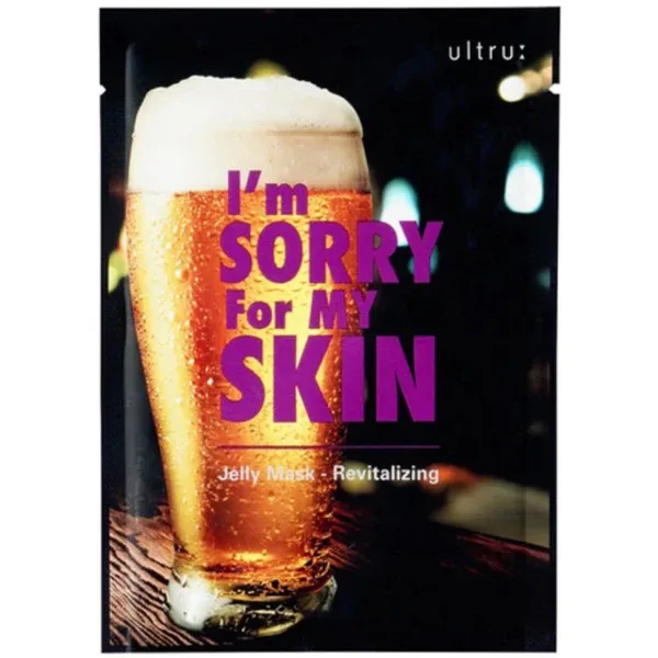 Ultru I'm Sorry For My Skin Jelly Mask Revitalizing - Відновлююча тканинна маска