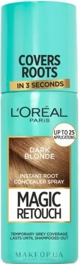 Спрей для зафарбовування сивого коріння L'Oréal Paris Magic Retouch 4 Русий 75 мл