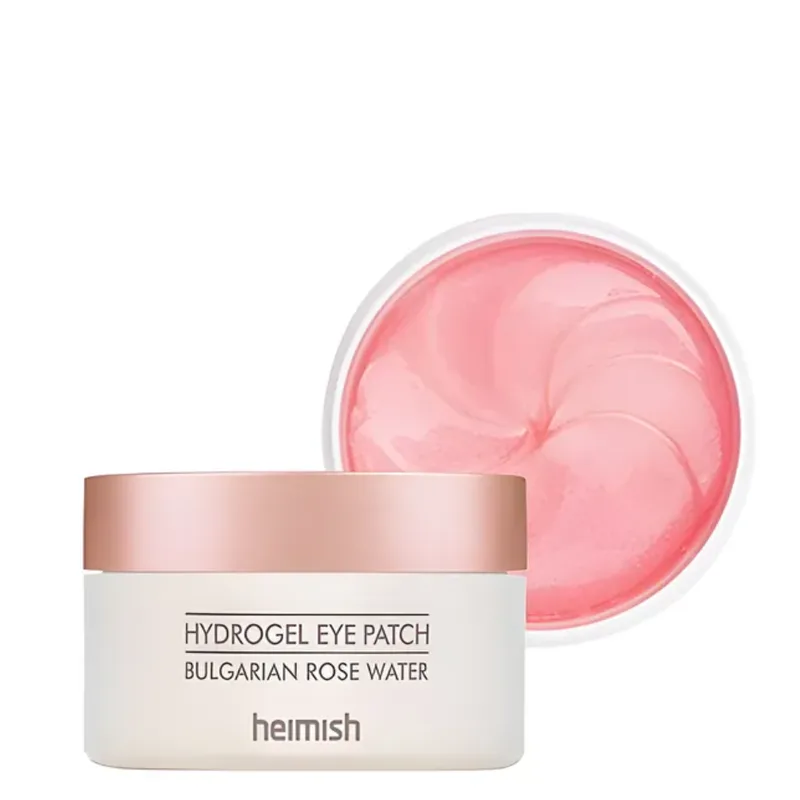 Heimish Bulgarian Rose Water Hydrogel Eye Patch — Освітлювальні гідрогелеві патчі з болгарською трояндою