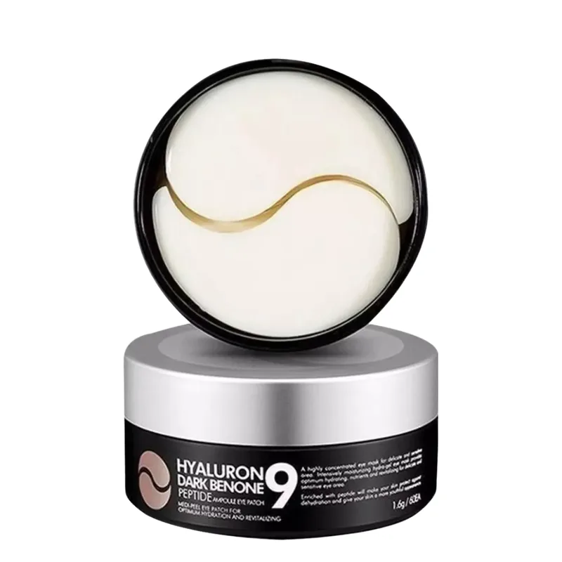 Medi-Peel Hyaluron Dark Benone Peptide 9 Ampoule Eye Patch 60 шт — Освітлювальні патчі з пептидами