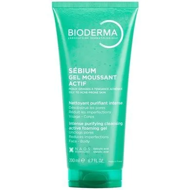 Bioderma Sebium Gel Moussant Actif Intense Purifying And Foaming Gel