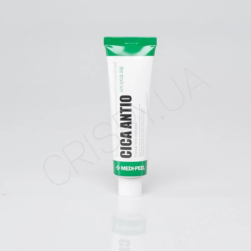 Лікувальний крем для проблемної, запаленої шкіри обличчя MEDI-PEEL CICA ANTIO CREAM ☞Купити косметику ✓Меді Пил✓ оптом, в роздріб