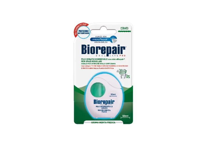 Зубна нитка-флос BIOREPAIR Filo Cerato Scorrevole 50 м