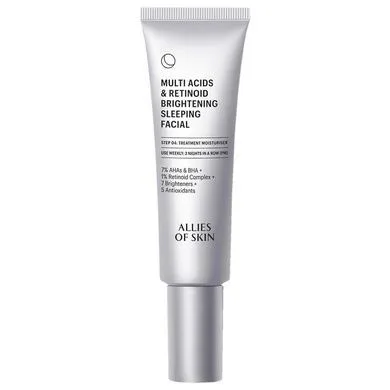 Allies of Skin Multi Acids & Retinoid Brightening Sleeping Facial