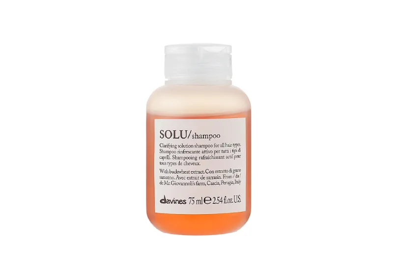 Освіжаючий шампунь для глибокого очищення DAVINES Solu Shampoo 75мл