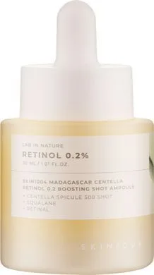 Skin1004 Madagascar Centella Retinol 0.2 Boosting Shot Ampoule – сироватка-бустер з ретинолом 30 мл.