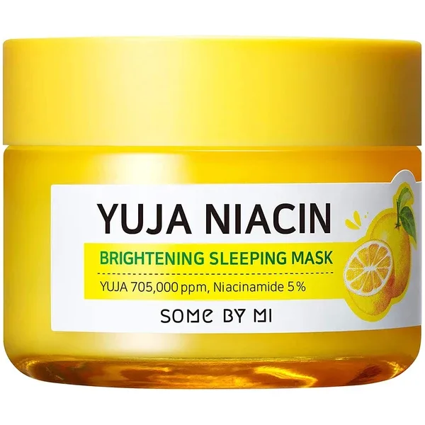 Some By Mi Yuja Niacin Brightening Sleeping Mask — освітлююча нічна маска (15 г, міні)