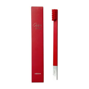 SLIM Carmine Red/Silver Зубна щітка середньої жорсткості