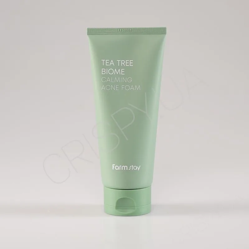 Пінка для очищення проблемної шкіри Farmstay Tea Tree Biome Calming Acne Foam 180 мл