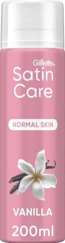 Гель для гоління Satin Care Vanilla Cashmere для сухої шкіри 200 мл
