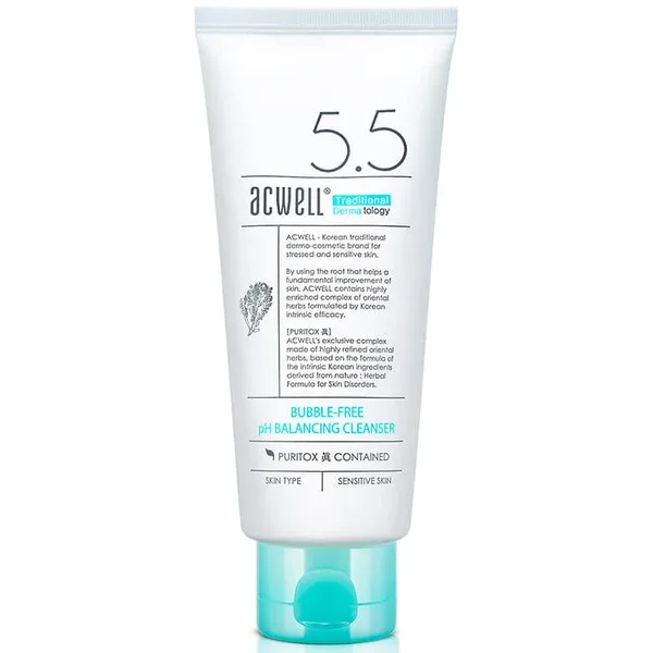 ACWELL Bubble-Free pH Balancing Cleanser - М'який гель для вмивання