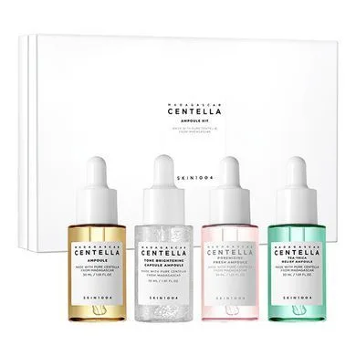 Набір сироваток для обличчя - SKIN1004 Madagascar Centella Ampoule Kit, 4 шт*30 мл