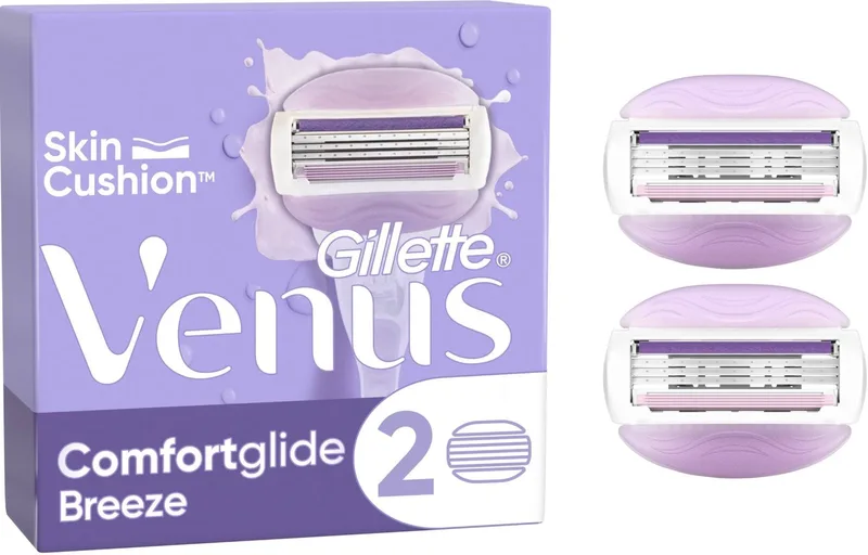 Змінні картриджі для гоління жіночі Venus Comfortglide Breeze, 2 шт
