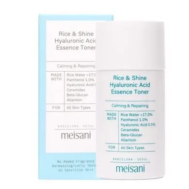 Meisani Rice & Shine Hyaluronic Acid Essence Toner