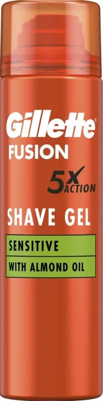 Гель для гоління Gillette Fusion Для чутливої
