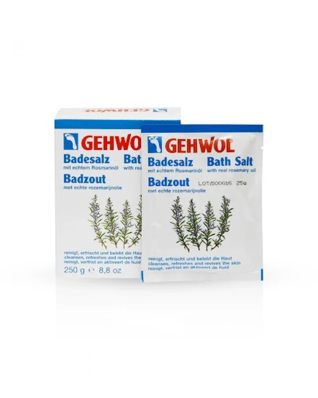 Сіль для ванни з маслом розмарину Gehwol (10 пакетиків), 250 гр