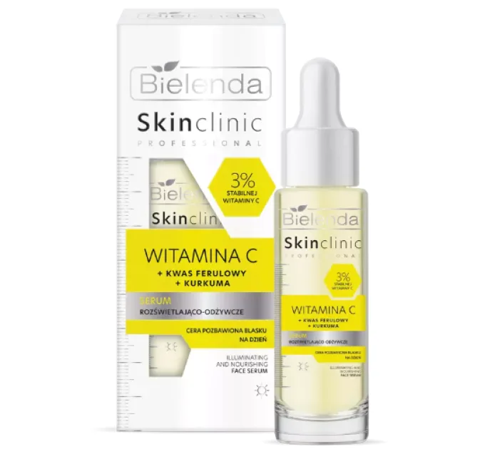 Освітлююча та живильна сироватка з "вітаміном С" - Skin Clinic Professional