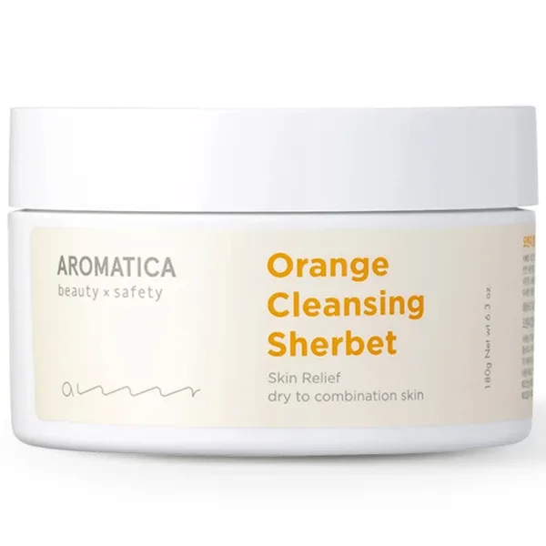 Aromatica Orange Cleansing Sherbet - Бальзам-щербет для зняття макіяжу