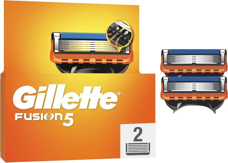 Змінні картриджі для гоління (лезо) чоловічі Gillette Fusion 5
