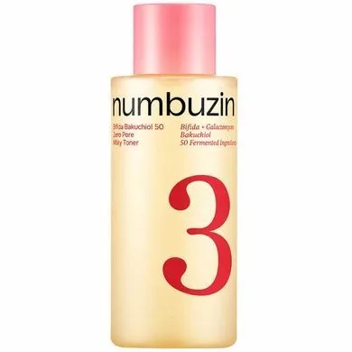 Numbuzin No.3 Bifida Bakuchiol 50 Zero Pore Milky Toner