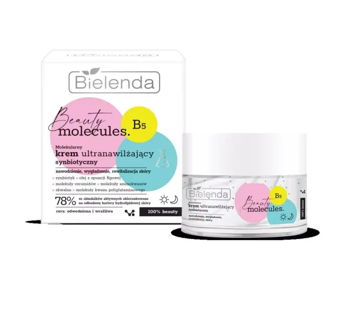 Молекулярний синбіотичний ультразволожуючий крем для обличчя - Beauty Molecules