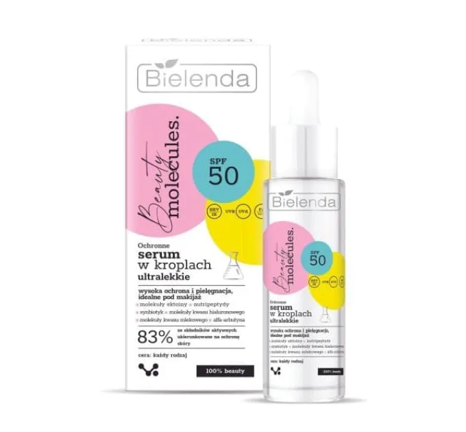 Захисна ультралегка сироватка SPF 50 - Beauty Molecules (пошкоджена упаковка)