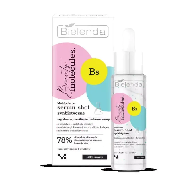 Молекулярна синбіотична сироватка для зневодненої та чутливої шкіри - Beauty Molecules (до 07.2026)