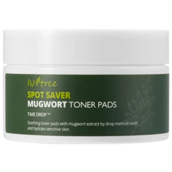 ISNTREE Spot Saver Mugwort Toner Pads - Протизапальний тонер-педи