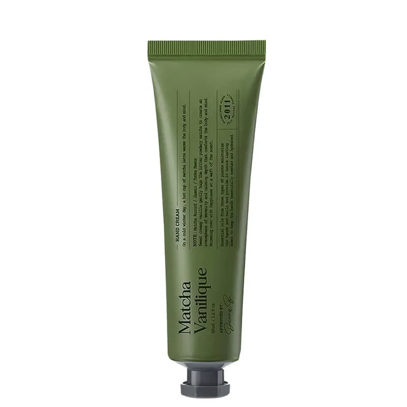 Derma:B Narrative Hand Cream Matcha Vanilique — Крем для рук ламелярний з мускусно-деревним ароматом