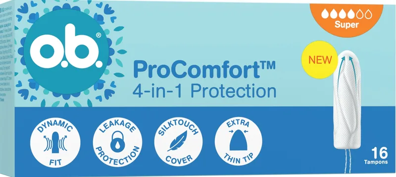 Тампони гігієнічні o.b. ProComfort Super