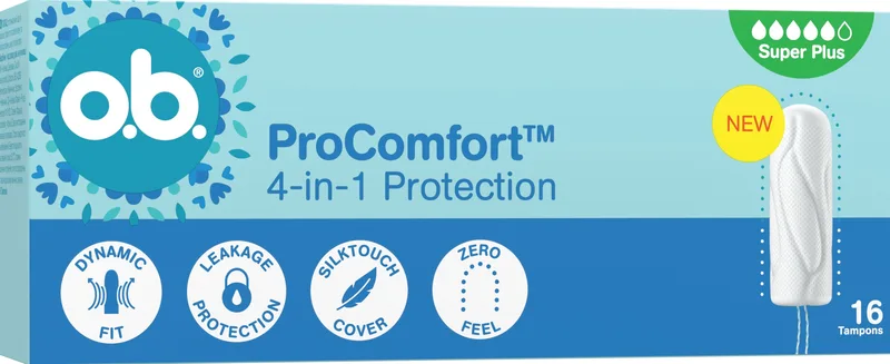 Тампони гігієнічні o.b. ProComfort Super Plus 16 шт.