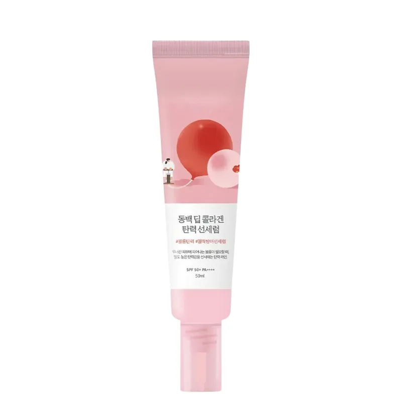 Round Lab Camellia Deep Collagen Firming Sun Serum — Сонцезахисна сироватка з колагеном