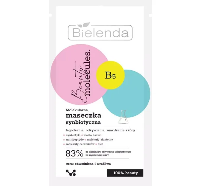 Молекулярна синбіотична маска для зневодненої та чутливої шкіри - Beauty Molecules