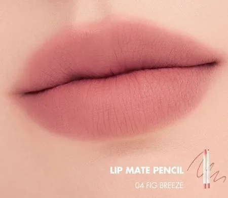 rom&nd Lip Mate Pencil Be Oveeer Shade – олівець для губ 04 Fig Breeze