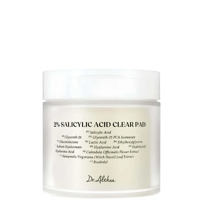 Dr. Althea 2% Salicylic Acid Clear Pad — Педи для проблемної шкіри з 2% BHA