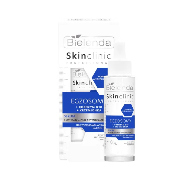 Ревіталізуюча та стимулююча сироватка ЕКЗОСОМИ — SKIN CLINIC PROFESSIONAL