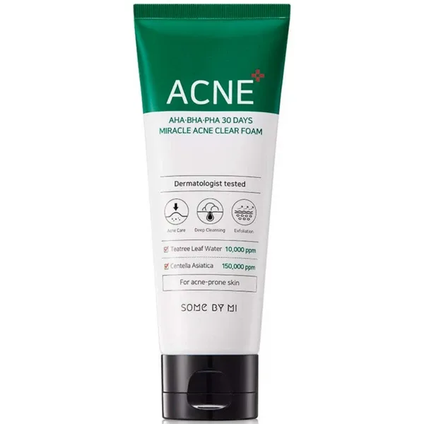 SOME BY MI AHA BHA PHA 30 Days Miracle Acne Clear Foam