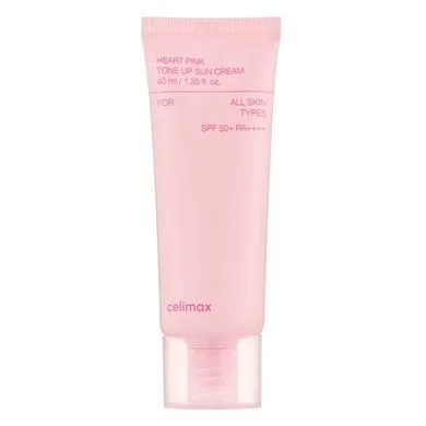 celimax HEART PINK TONE UP SUN CREAM SPF 50+ PA++++